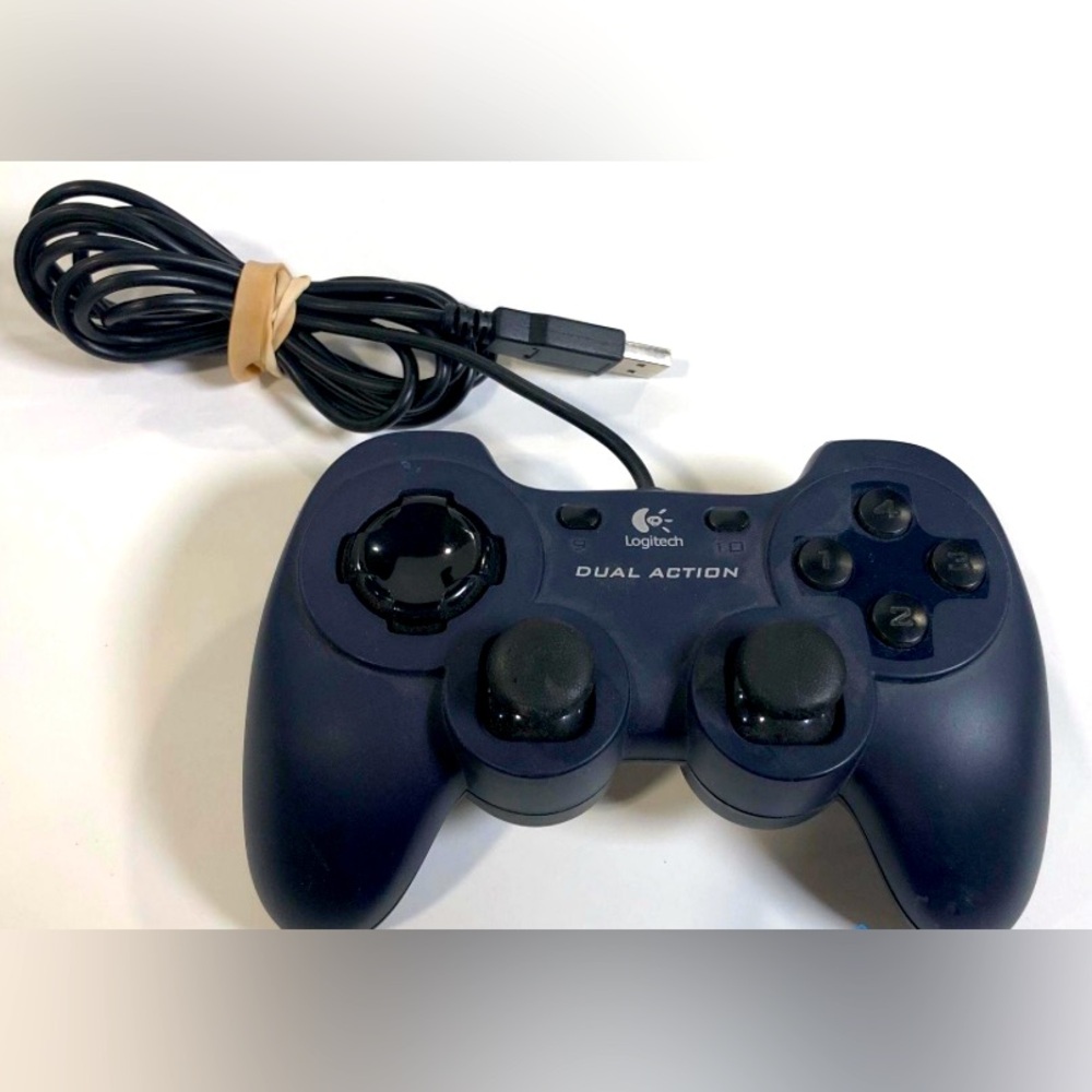 Logitech - G-UD8 Gaming Pad - Blue/Black